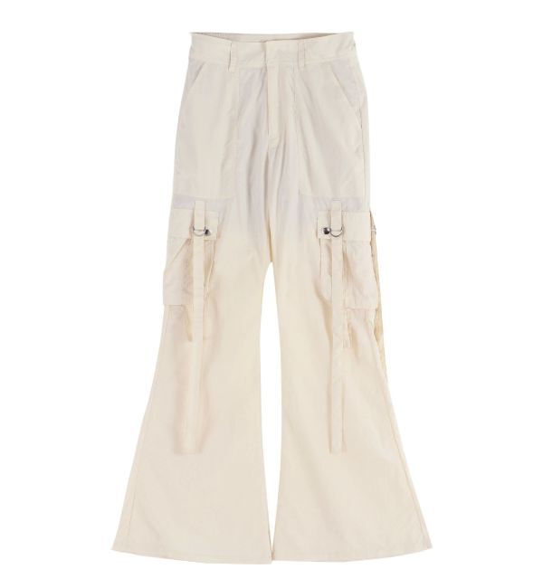 EVRIS「カーゴポケットフレアカラーパンツ」|カーゴ|