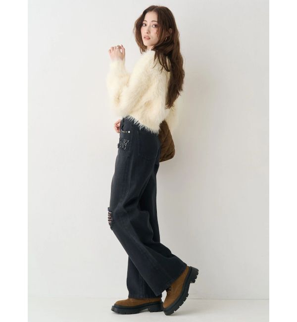 EVRIS「シャギーニットトップス」|ニット・セーター|