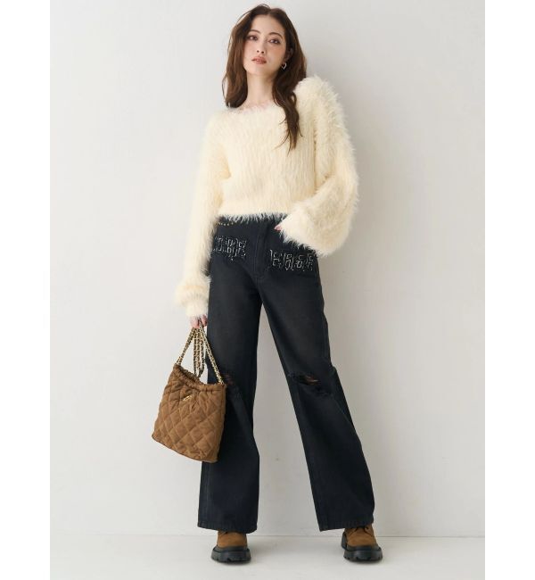 EVRIS「シャギーニットトップス」|ニット・セーター|