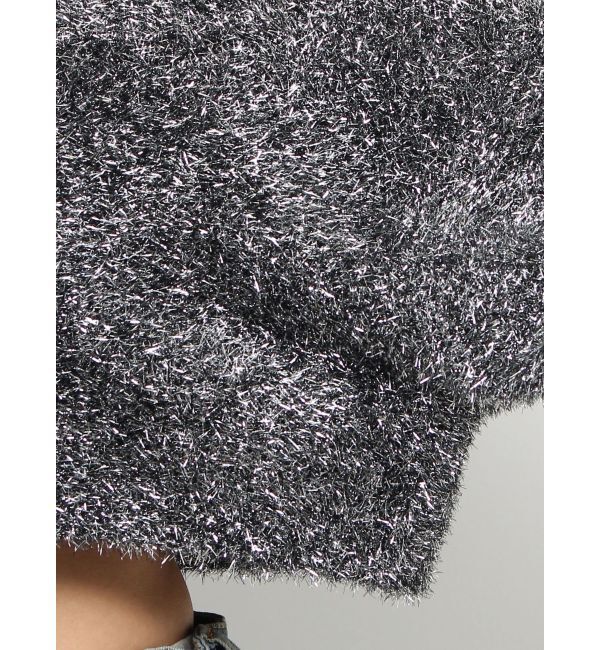 jouetie「クロップドラメニットプルオーバー」|ニット・セーター|