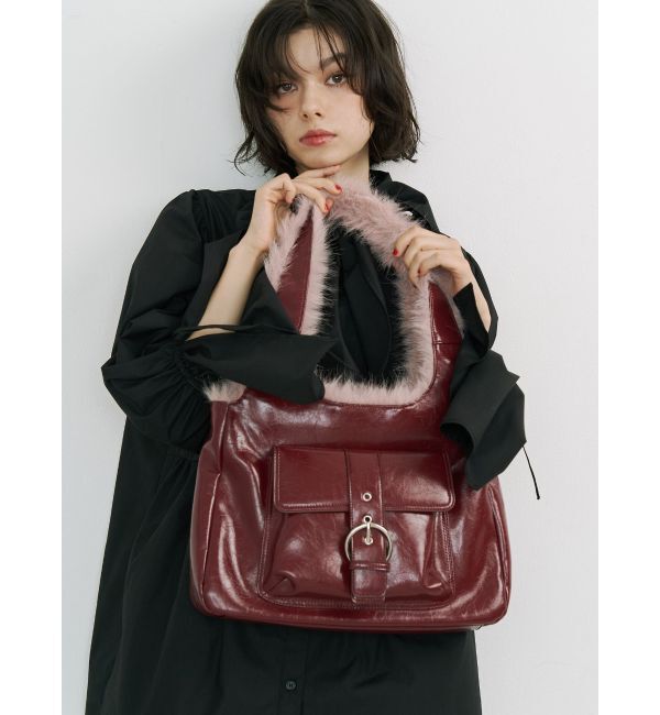 jouetie「ドッキングファーベルトバッグ」|ハンドバッグ|