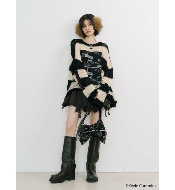 jouetie「【KevinCummins&times;jouetie】フォトローゲージニット」|ニット・セーター|