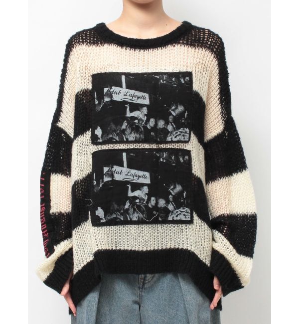 jouetie「【KevinCummins&times;jouetie】フォトローゲージニット」|ニット・セーター|