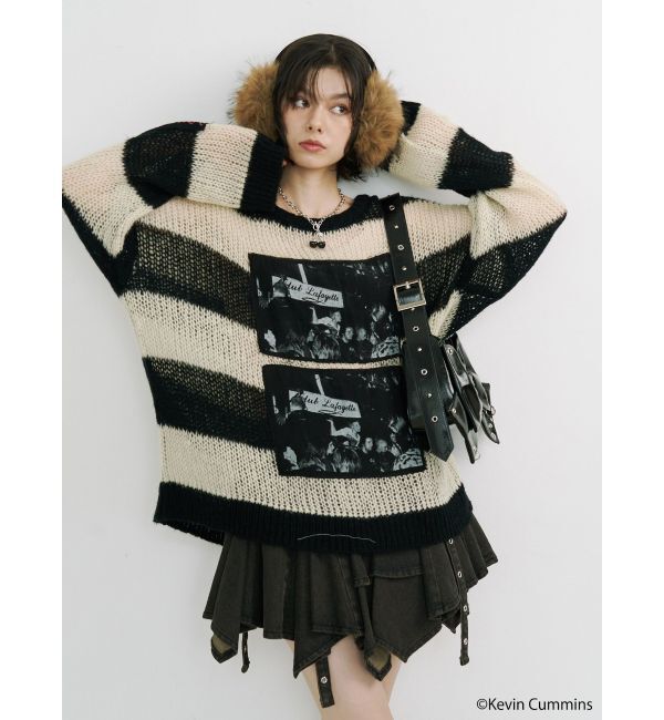 jouetie「【KevinCummins&times;jouetie】フォトローゲージニット」|ニット・セーター|