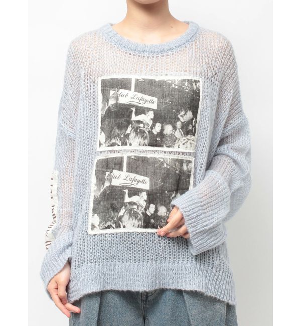 jouetie「【KevinCummins&times;jouetie】フォトローゲージニット」|ニット・セーター|