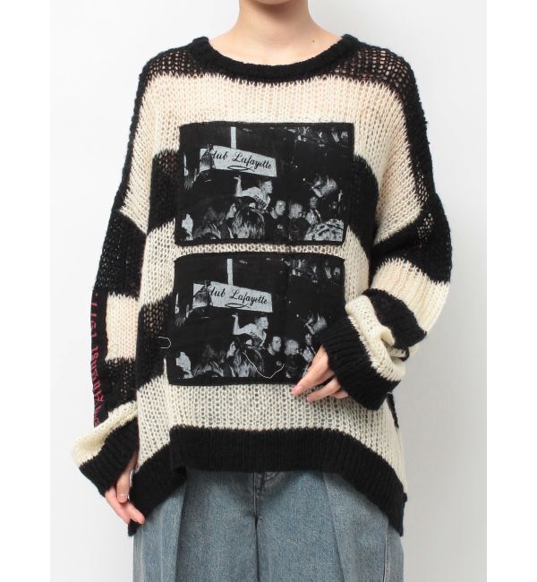 jouetie「【KevinCummins&times;jouetie】フォトローゲージニット」|ニット・セーター|