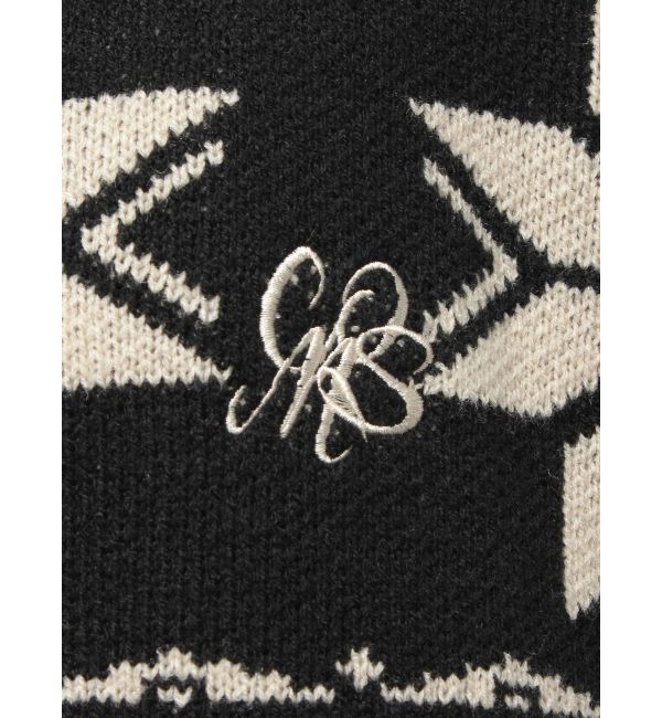 jouetie「ノルディックジップルーズカーデ」|ニット・セーター|