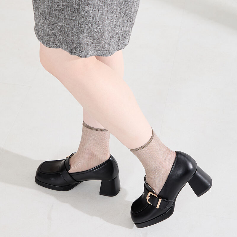 ORiental TRaffic「●2026春夏新作●プラットフォームベルトローファー/61103」|パンプス|