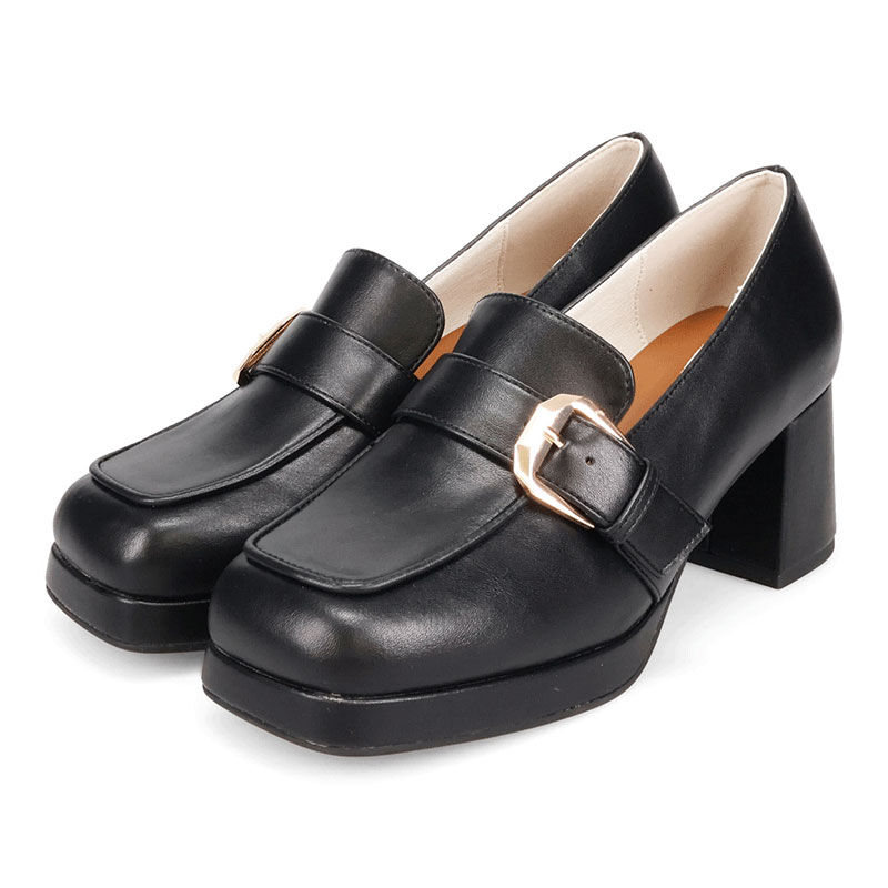 ORiental TRaffic「●2026春夏新作●プラットフォームベルトローファー/61103」|パンプス|