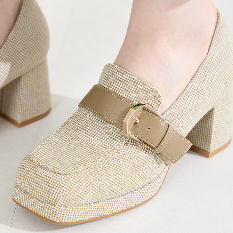 ORiental TRaffic「●2026春夏新作●プラットフォームベルトローファー/61103」|パンプス|