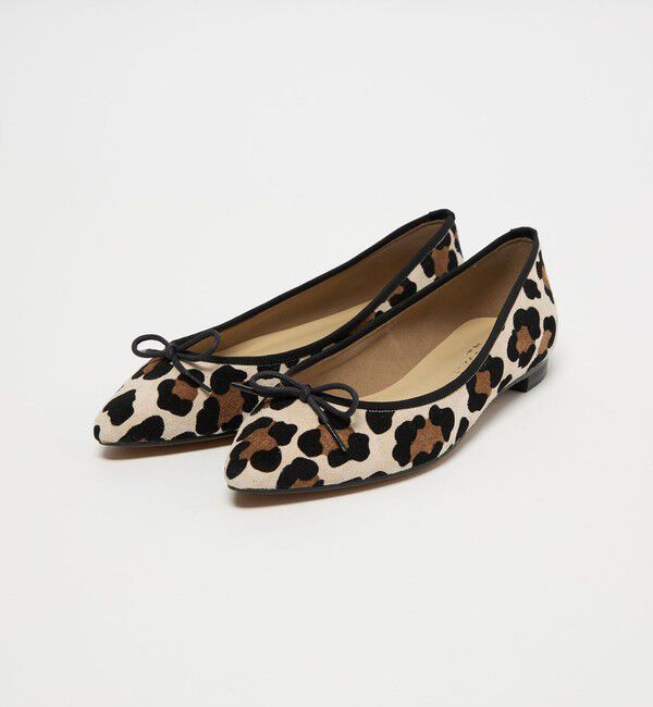 ODETTE E ODILE「【WEB限定】ポインテッドバレリーナ フラット15■&uarr;」|バレエシューズ|