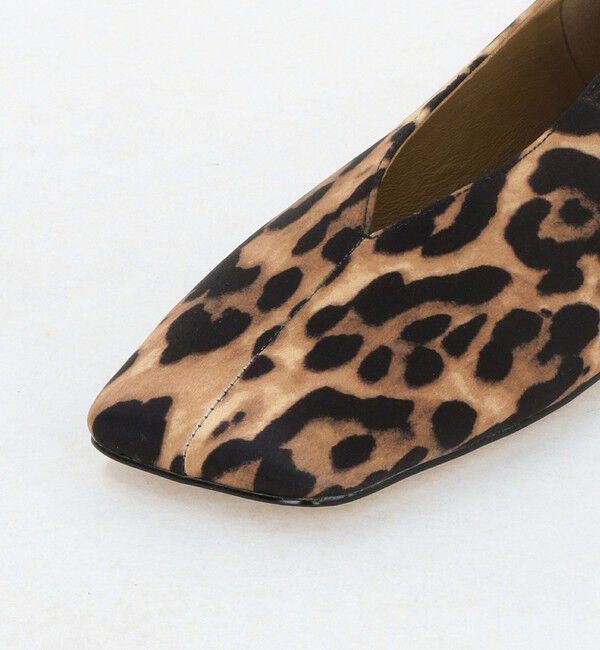 ODETTE E ODILE「オブリークスクエアトゥ フラット15&uarr;」|パンプス|