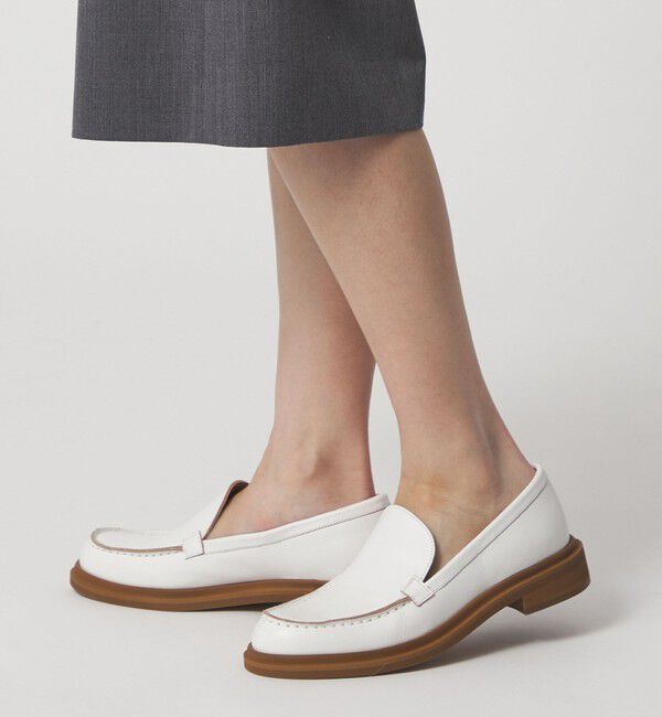 ODETTE E ODILE「プレーンモカ フラット30&uarr;」|ローファー|