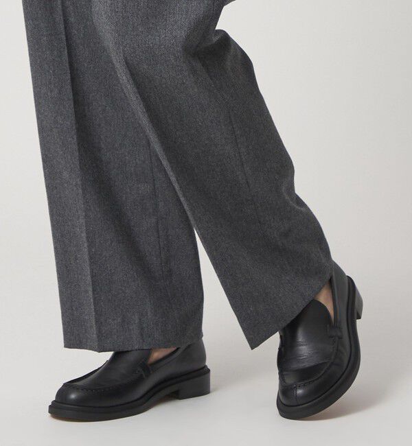 ODETTE E ODILE「プレーンモカ フラット30&uarr;」|ローファー|