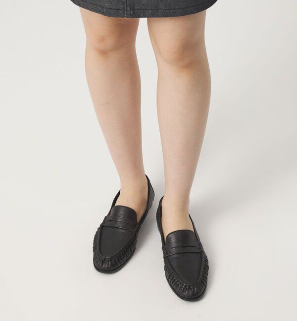 ODETTE E ODILE「ソフトモカシンローファー フラット10&uarr;」|ローファー|