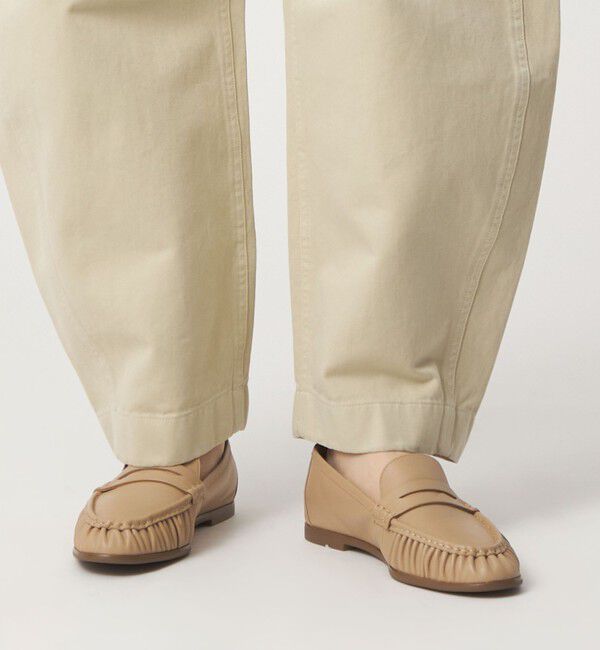 ODETTE E ODILE「ソフトモカシンローファー フラット10&uarr;」|ローファー|