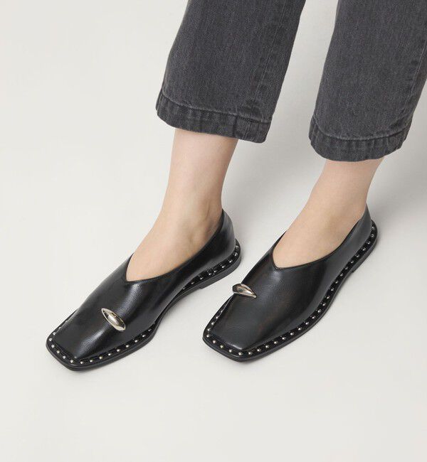 ODETTE E ODILE「＜SY＞サムリングスクエア フラット15&uarr;」|パンプス|