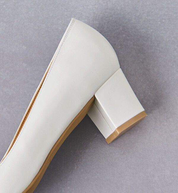 UNITED ARROWS「ポインテッドトゥ チャンキーパンプス」|パンプス|