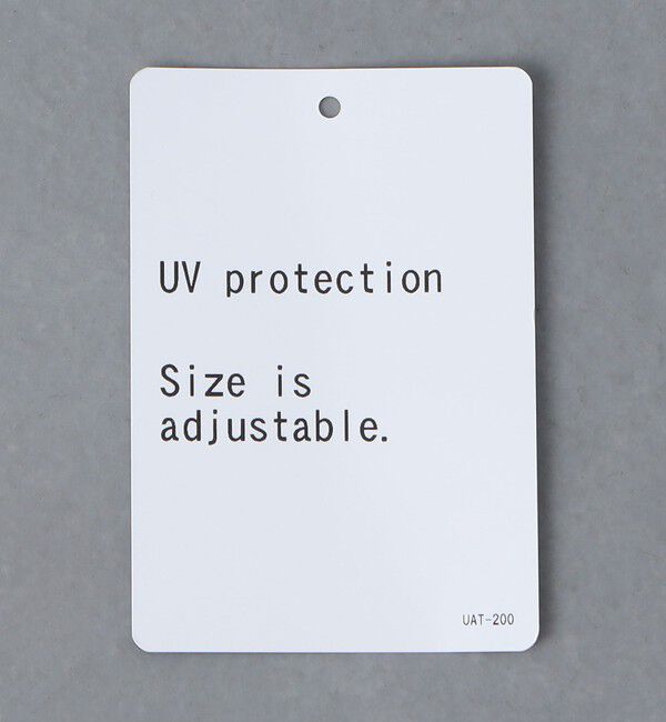 UNITED ARROWS「コットン バックリボン キャップ UV」|キャップ・キャスケット|