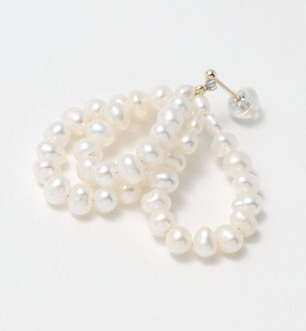 UNITED ARROWS「＜les bonbon＞CONATION パール ピアス」|ピアス|