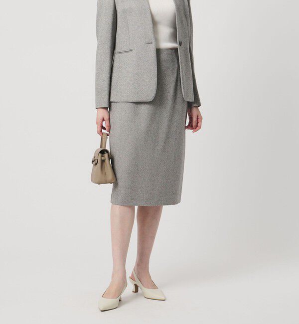 UNITED ARROWS「ツイードライク タイトスカート」|タイト|