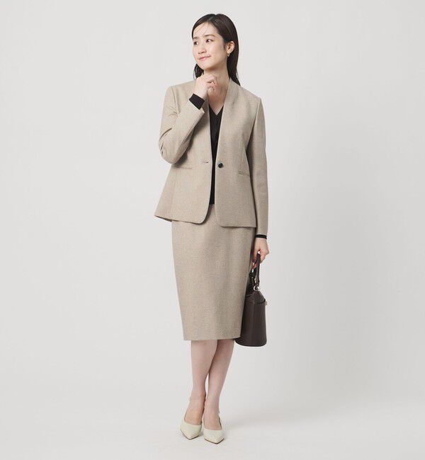 UNITED ARROWS「ツイードライク タイトスカート」|タイト|