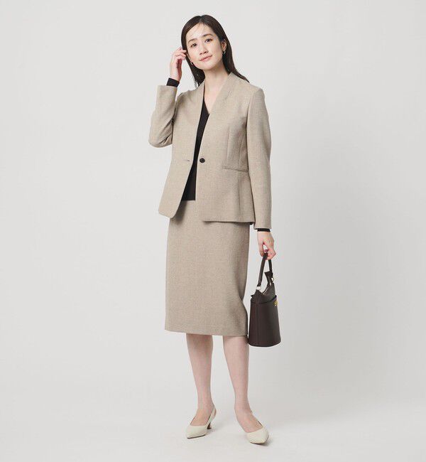 UNITED ARROWS「ツイードライク タイトスカート」|タイト|