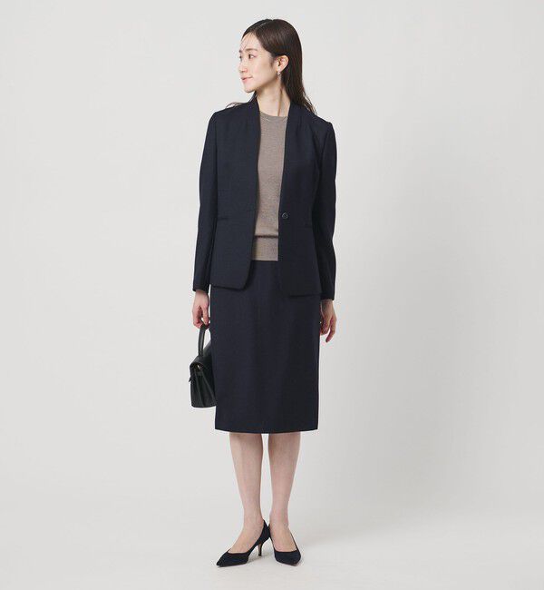 UNITED ARROWS「ツイードライク タイトスカート」|タイト|