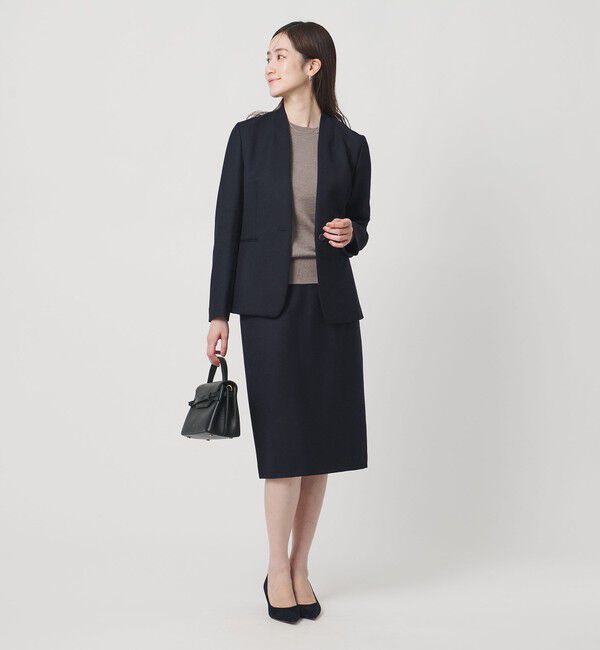 UNITED ARROWS「ツイードライク タイトスカート」|タイト|