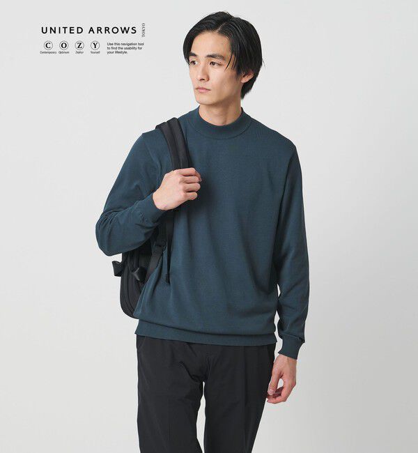 UNITED ARROWS「モックネックニット UA COZY ウォッシャブル」|ニット・セーター|ROYAL