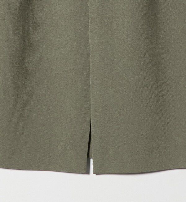 UNITED ARROWS「アセテートポリエステル ベイカースカート」|タイト|