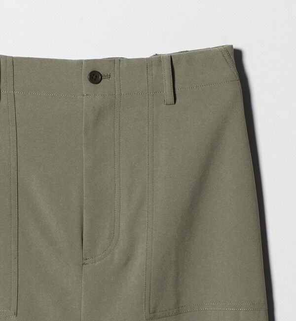 UNITED ARROWS「アセテートポリエステル ベイカースカート」|タイト|