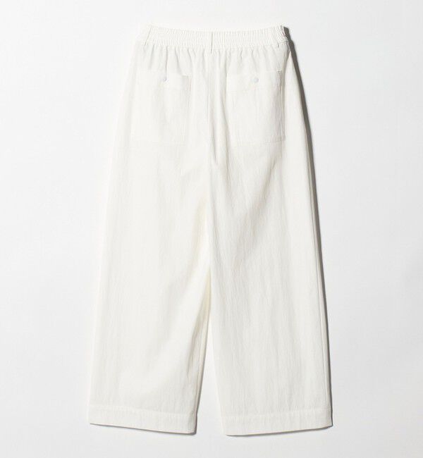 UNITED ARROWS「ツイル ダブルタック イージーパンツ OFF WHITE」|チノ|