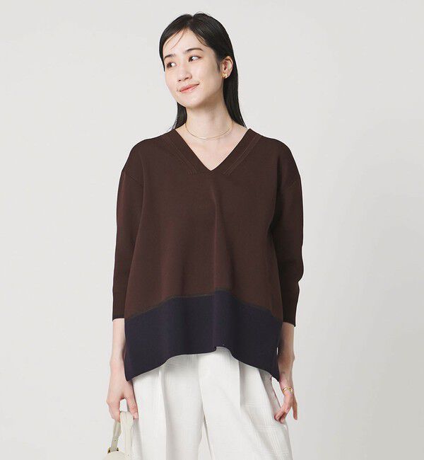 UNITED ARROWS「ミニマル 2WAY ニット ‐ウォッシャブル‐」|ニット・セーター|