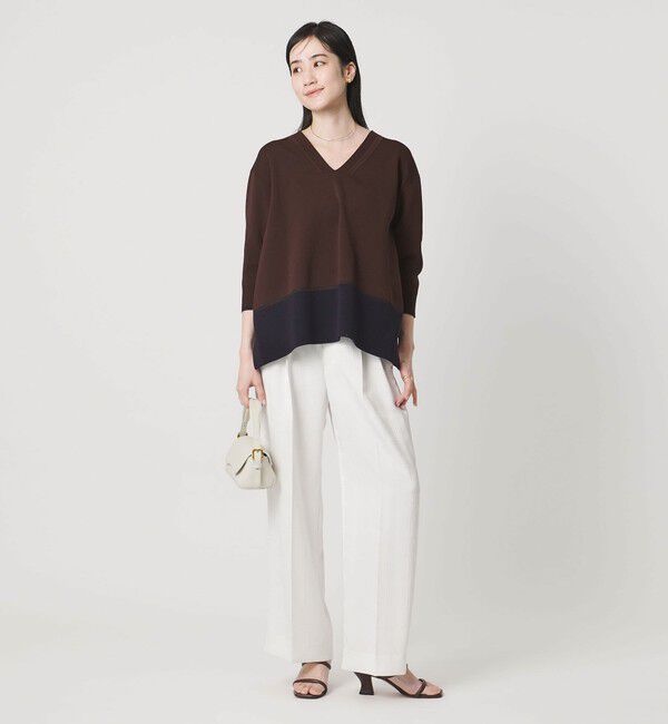 UNITED ARROWS「ミニマル 2WAY ニット ‐ウォッシャブル‐」|ニット・セーター|