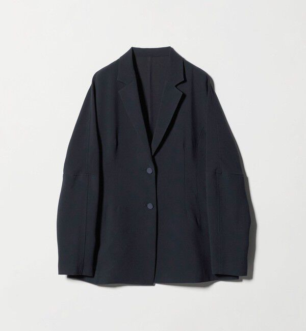 UNITED ARROWS「COMFY テーラードジャケット ‐防汚 UVカット ウォッシャブル‐」|テーラードジャケット|NAVY