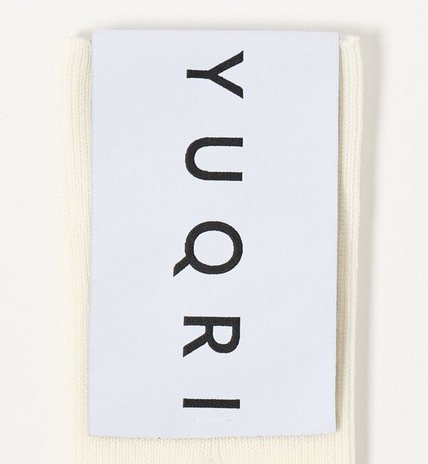 UNITED ARROWS「＜YUQRI＞SILKY リブ ソックス」|ソックス|