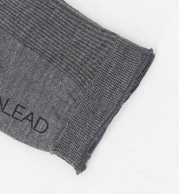UNITED ARROWS「＜CONLEAD＞リブ ロング オープントゥ ソックス」|ソックス|