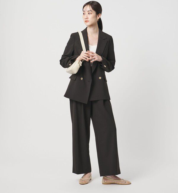 UNITED ARROWS「チュール ビジュー バレエシューズ」|バレエシューズ|