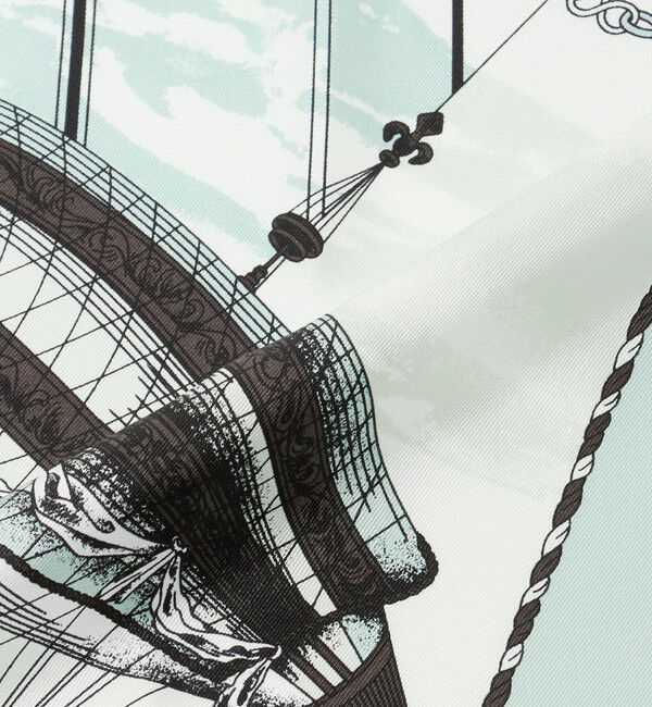 UNITED ARROWS「＜manipuri＞SILK 88&times;88 スカーフ 26SS」|バンダナ・スカーフ|