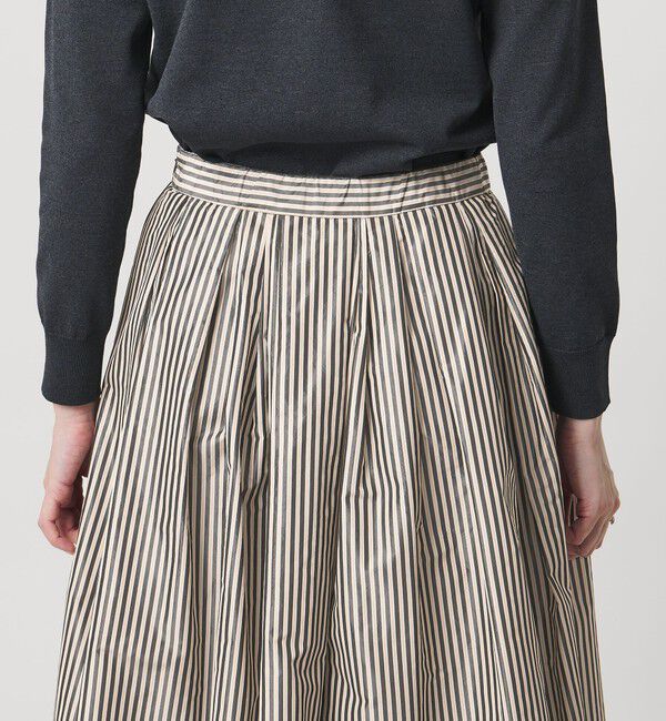 UNITED ARROWS「タフタ ボリューム ギャザースカート」|スカート|