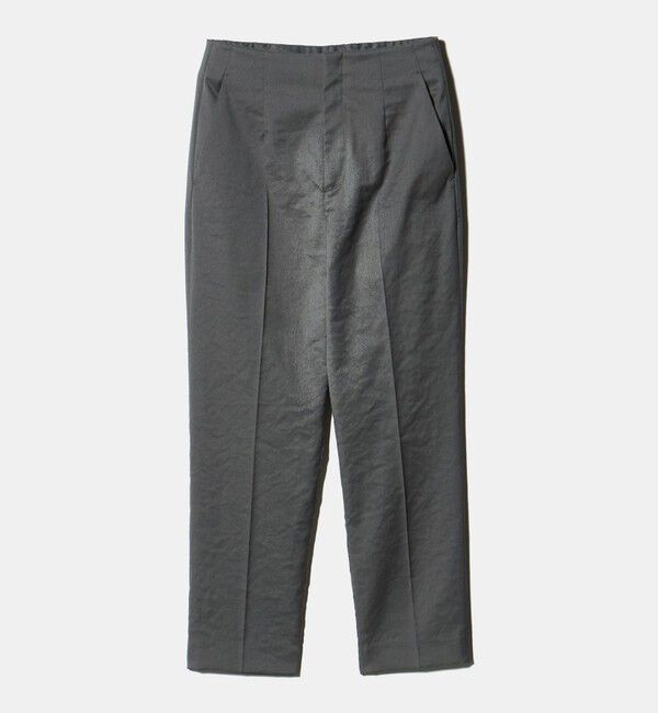 UNITED ARROWS「シャイニー スリム パンツ ストレッチ ウォッシャブル」|スラックス|DK.GRAY
