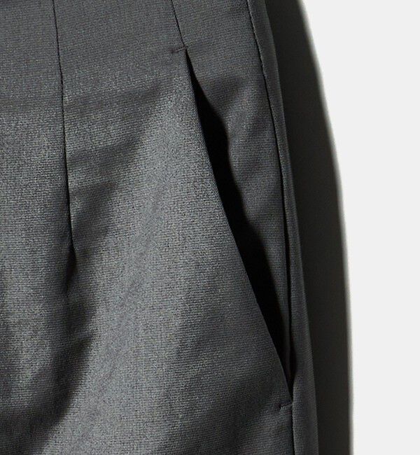 UNITED ARROWS「シャイニー スリム パンツ ストレッチ ウォッシャブル」|スラックス|