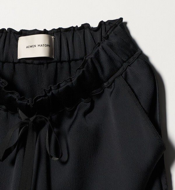 AEWEN MATOPH「＜AEWEN MATOPH＞サテンメローイージーパンツ ‐ ウォッシャブル ‐」|チノ|