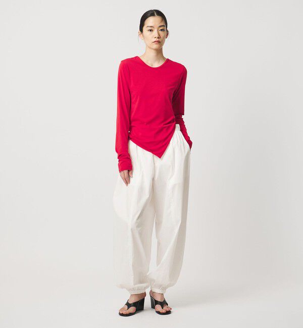 AEWEN MATOPH「＜AEWEN MATOPH＞パネルギャザーバルーンパンツ ‐ ウォッシャブル ‐」|チノ|