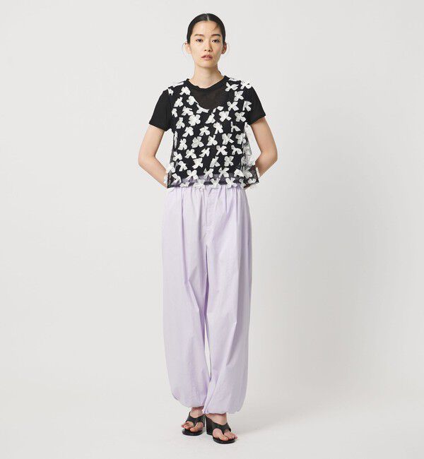 AEWEN MATOPH「＜AEWEN MATOPH＞パネルギャザーバルーンパンツ ‐ ウォッシャブル ‐」|チノ|