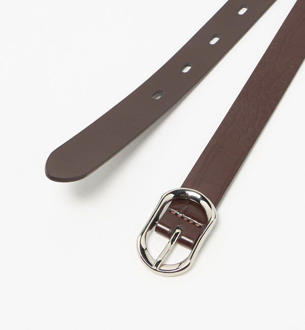 UNITED ARROWS green label relaxing「レクタングル バックル ベルト」|ベルト|