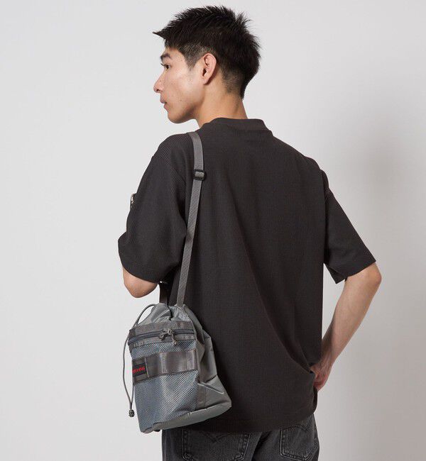 UNITED ARROWS green label relaxing「【別注】＜BRIEFING＞GLR リップストップ ドローストリング ショルダーバッグ」|ショルダー・メッセンジャー|