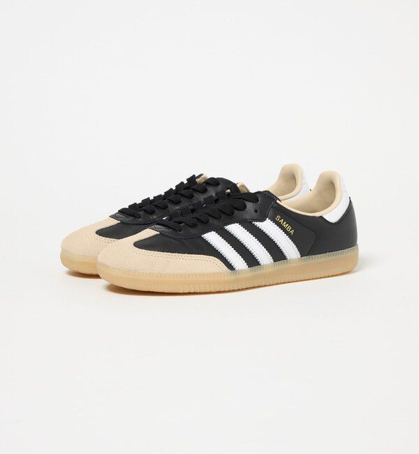 国内EXCLUSIVE】＜adidas Originals＞SAMBA OG ブラック スニーカー