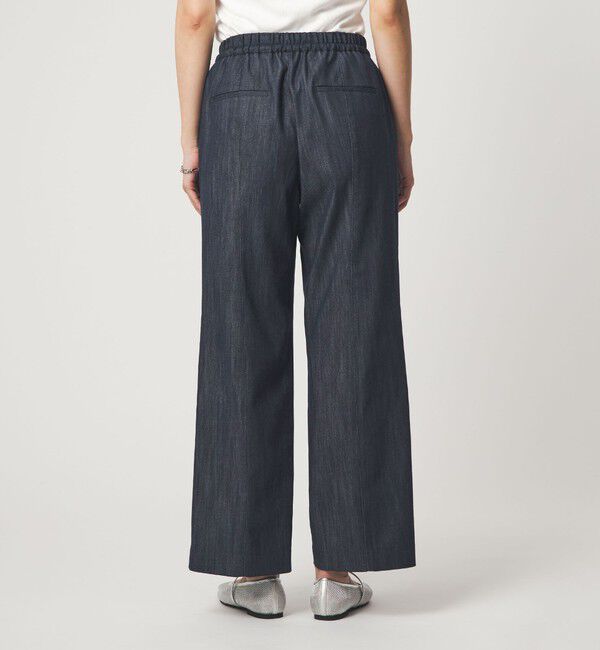 UNITED ARROWS green label relaxing「［size SHORT/TALLあり］ニーハイフレアパンツ デニム 2 ストレッチ」|デニム|